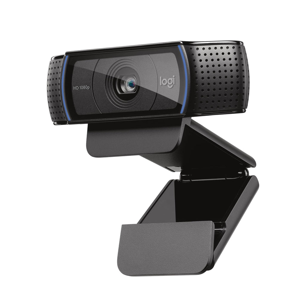 C920x HD Pro PC Webcam, Full HD 1080p/30fps Video, Clear Audio, HD Light Correction, Works with Microsoft Teams, Google Meet, Zoom, Nintendo Switch 2’s New GameChat Mode, Mac/Tablet- Black