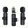 Avoben Wireless Mini Microphone for iPhone and Android Phones - Lavalier Microphone for Audio and Video Recording - Clip-on Microphone for Content Creators such as YouTube, TikTok, Podcasts, and Vlog