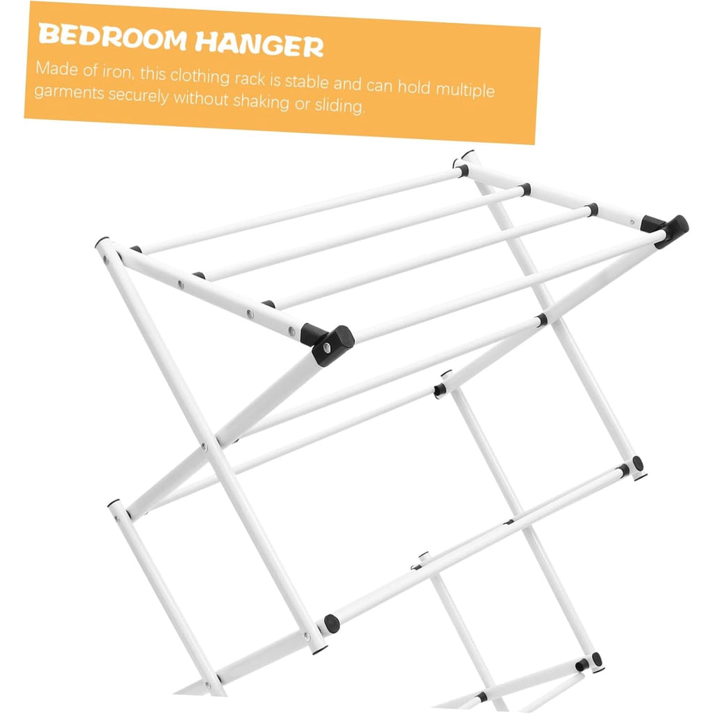 Carestrong Foldable Portable Clothes Drying Rack foldable for Indoor Air Drying, Drying Rack Clothing Collapsible Design, 14.5" D x 29.5" W x 41.8" H, White