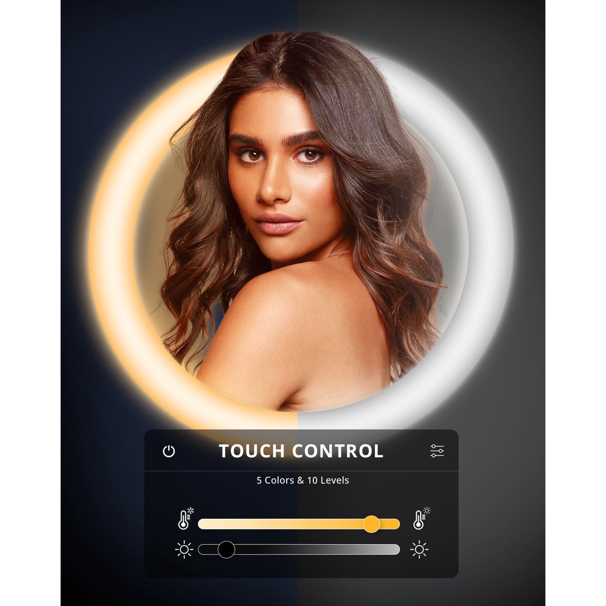 Avoben 12'' Selfie Ring Light with 62’’ Tripod Stand for Video Recording, Live Streaming(YouTube, Instagram, TIK Tok), Compatible with Phones, Cameras and Webcams