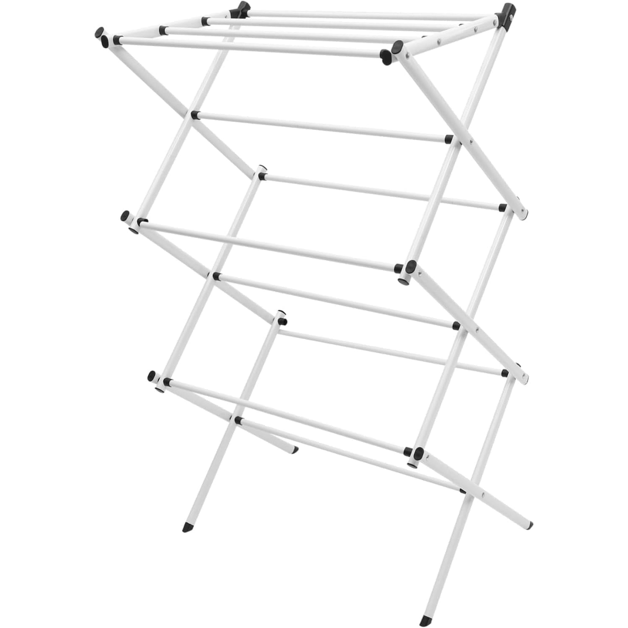 Carestrong Foldable Portable Clothes Drying Rack foldable for Indoor Air Drying, Drying Rack Clothing Collapsible Design, 14.5" D x 29.5" W x 41.8" H, White
